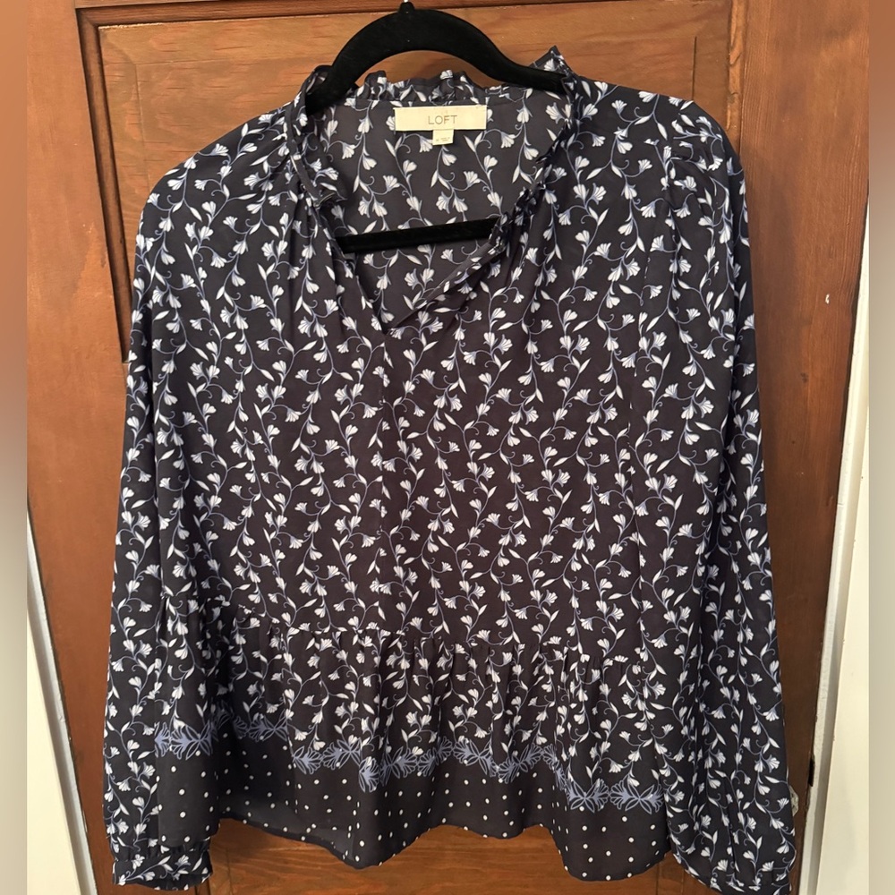 Peplum blouse